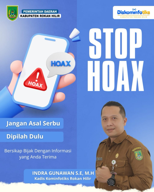 Kominfo Rohil - Stop Hoax