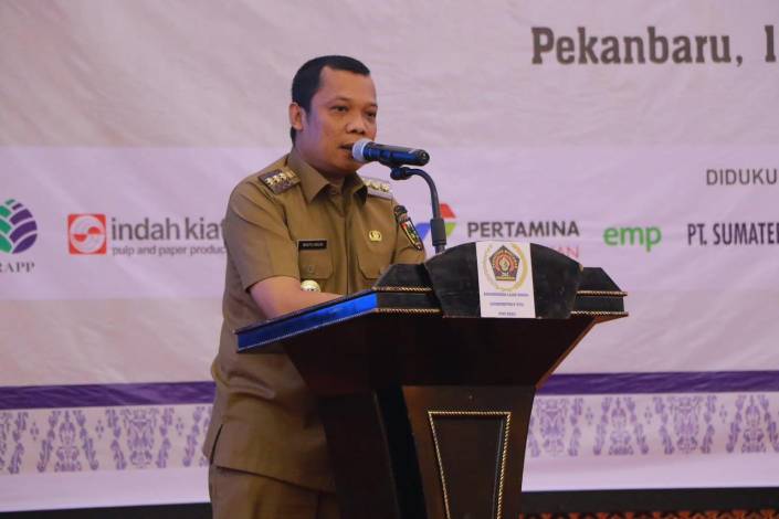 Hadir di KLB PWI Riau XVI, Muflihun Ajak Media Bersinergi Bangun Pekanbaru