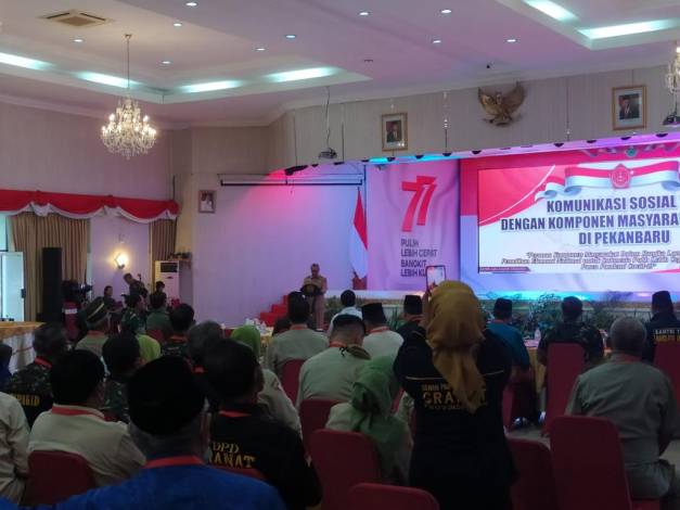 Didepan Aster Panglima TNI, Syamsuar Pamer Inflasi Riau Turun Jadi 5,72 Persen