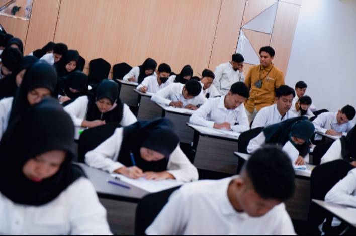 PCR Gelar Seleksi Ujian dan Wawancara Beasiswa Pendidikan Kota Dumai, Diikuti 40 Siswa 