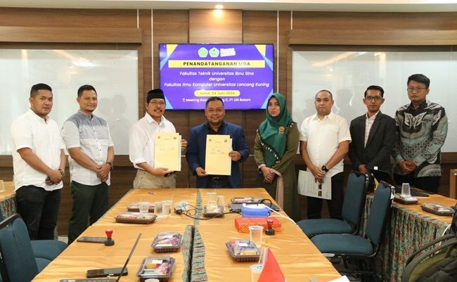Fasilkom Unilak MoA dengan Fakultas Teknik Universitas Ibnu Sina Batam