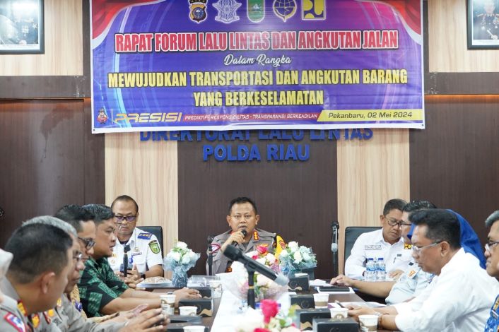 Tekan Angka Kecelakaan di Riau, Polisi Buat Program Bung Selamat Selama Satu Bulan