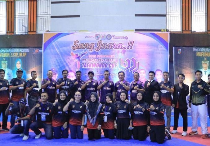 Open Tournament Walikota Pekanbaru Taekwondo Cup VII Resmi Digelar, Ini Harapan Kepala Dinas Perkim