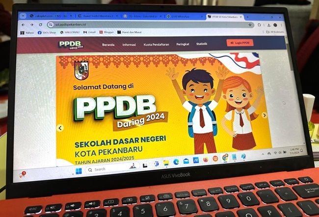 Hari Pertama PPDB SD Negeri di Pekanbaru, Ribuan Siswa Sudah Mendaftar
