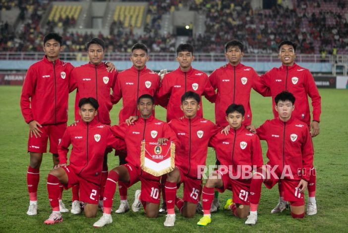 Ini Starting XI Indonesia Vs Australia di Semifinal Piala AFF U-16