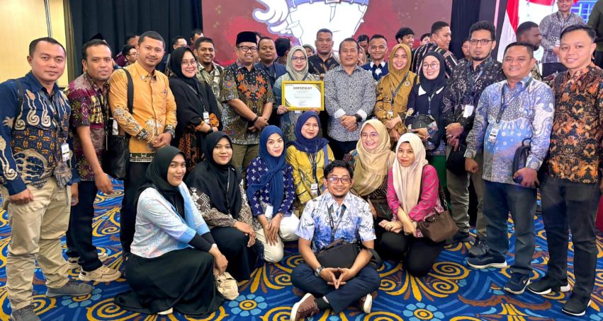 Bawaslu Riau Raih Penghargaan Kehumasan pada Pelaksanaan Pemilu 2024