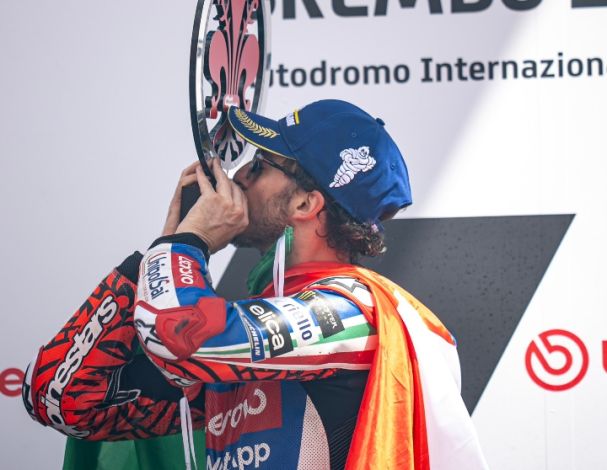 Sabet Podium Juara di MotoGP Italia 2024, Francesco Bagnaia: Balapan yang Sulit