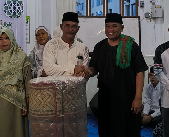 Gencar Canangkan Program Magrib Mengaji, Bupati Zukri Kunjungi Masjid Ar-Rahman