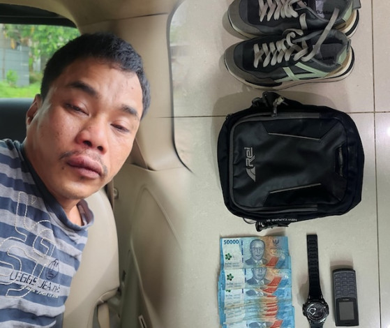 Polisi Tangkap Spesialis Pecah Kaca Mobil yang Bawa Kabur Rp150 Juta di Tembilahan - cakaplah.com - Berpikir Berbuat Bercakap