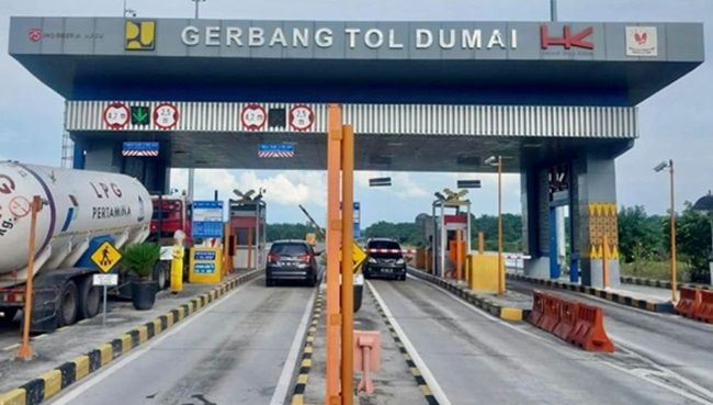 Cuti Bersama Iduladha, 122.102 Kendaraan Lintasi Dua Jalan Tol Riau
