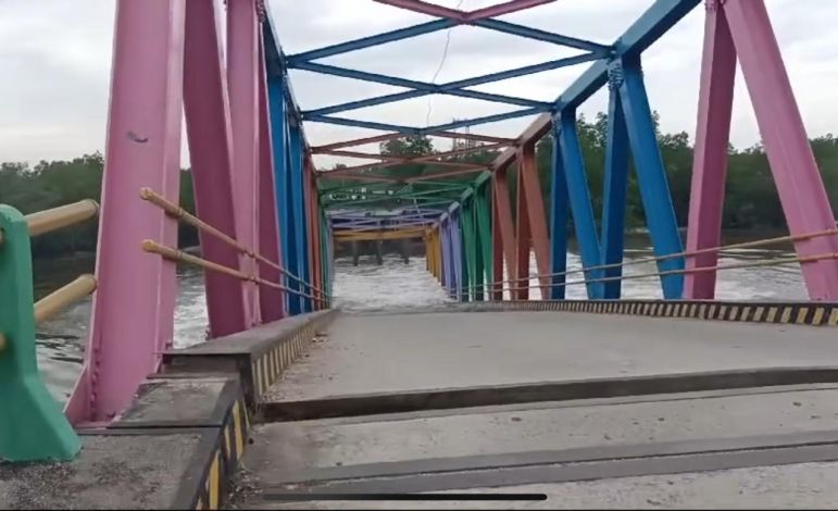 Jembatan Panglima Sampul Roboh, PUPR-PKPP Riau Turunkan Tim