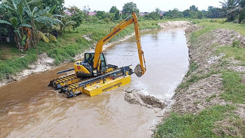 Kerja Sama dengan BWSS, Sebagian Sungai Sail Jadi Tanggung Jawab PUPR Pekanbaru