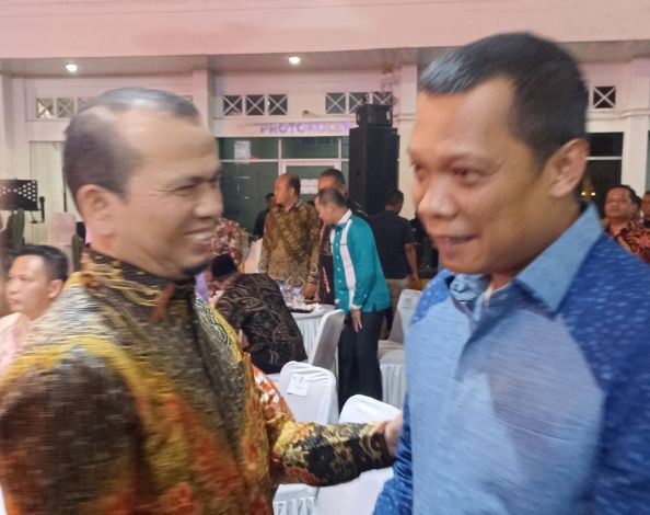Pisah Sambut Pj Walikota Pekanbaru, Muflihun dan Istri Menangis Terisak-isak