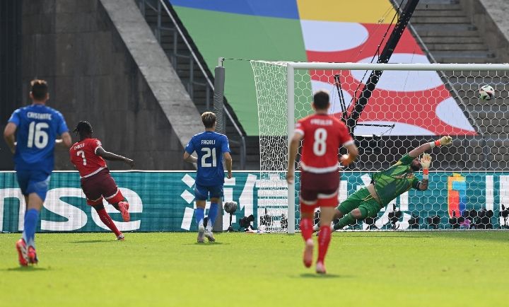 Swiss Vs Italia Berakhir 2-0, Juara Bertahan Pulang